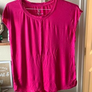 2 Lularoe Rise workout tops bundle. Pink and a black. Women’s small workout tee